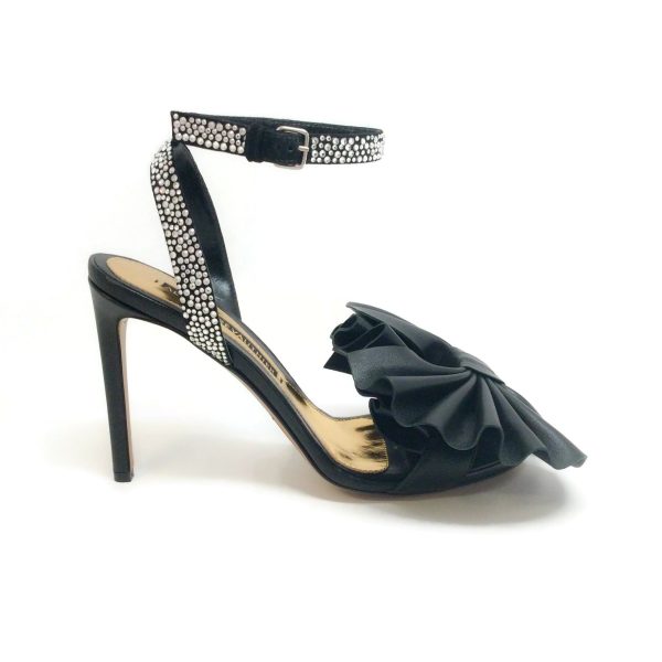 Alexandre Vauthier Black Leather Bowie Pumps Hot on Sale