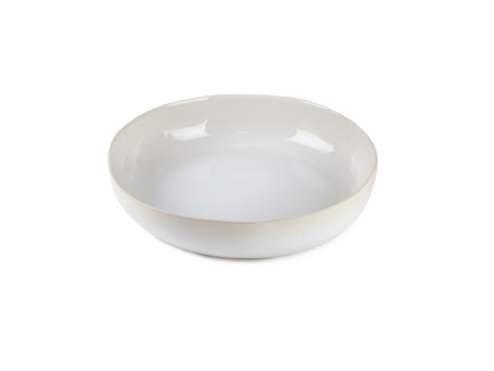 ORGANIC LOW BOWL IN WHITE Fashion