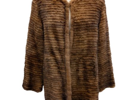 Belle Fare Brown Mink Fur Coat Discount