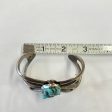 Sandcast Turquoise Nugget Bracelet Fashion