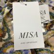 Misa Multi Floral Printed Chiffon Maxi Dress Fashion