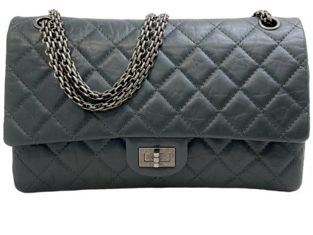 Chanel Grey Aged Calfskin Reissue 2.55 Shoulder Bag Online