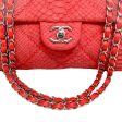 Chanel Coral Python Ultimate Stitch Bag Fashion