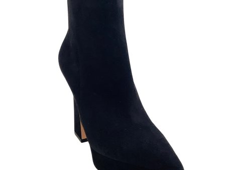 Gianvito Rossi Black Suede Vertigo Platform Booties Online Hot Sale