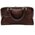 Loewe Brown Leather Anagram Amazona 28 Satchel Online Hot Sale