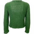 Chanel Green Cotton Crochet Cardigan Sweater For Sale