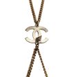 Chanel Gold   Red   Pearl 2005C Shell Charm Necklace Sale