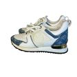 Louis Vuitton Blue Denim Runaway Sneakers Discount