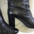 Chanel Mid-Thigh Leather Boots. Size 37.5 For Discount