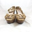 Ferragamo Suede Wedge Sandal. Size 9 Discount