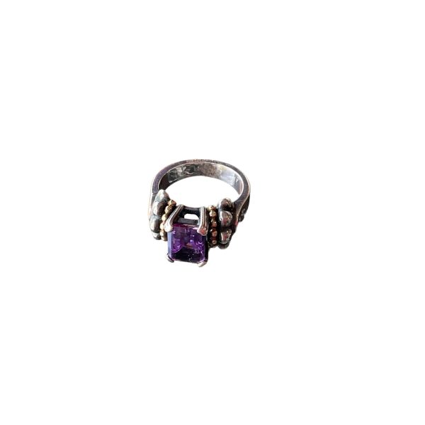 Lagos Caviar Amethyst Ring. Size 7 Fashion