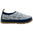 Christian Dior Blue   White Quilted Logo Slip On Clogs Online