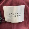 Galvan London Oxblood Sequined Burnished Valletta Dress Fashion