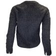 Akris Charcoal Grey Boucle Knit Wool and Alpaca Knit Jacket Cheap