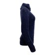 Chanel Navy Blue Cashmere and Mohair Sweater with Sequins Supply