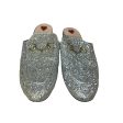 Gucci Silver Glitter Mules Supply