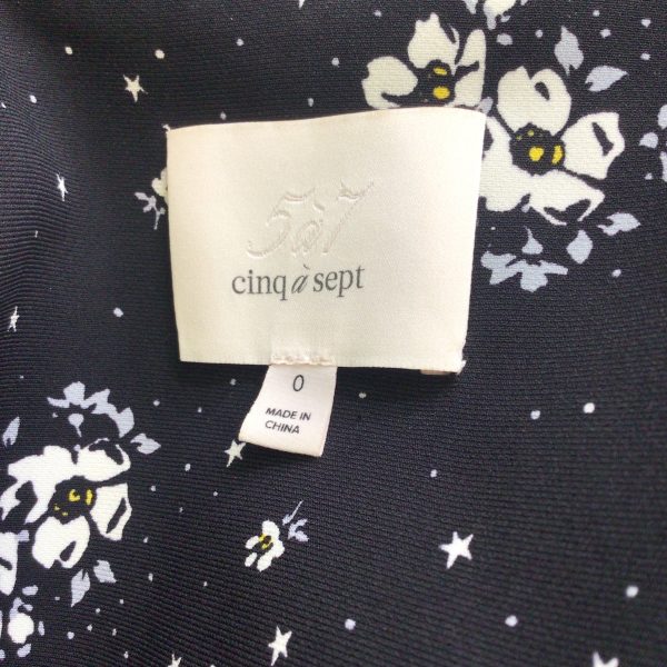 Cinq a Sept Black   White Stardust Onyx Floral Blazer Sale