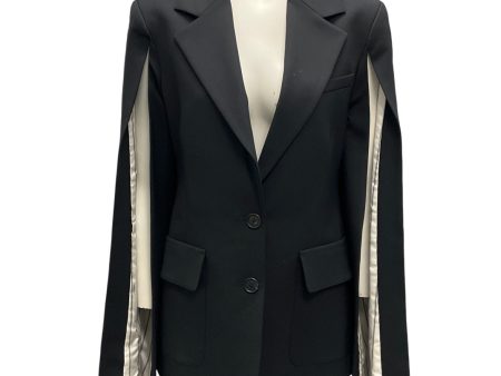 Monse Black Stretch Wool Crepe Blazer Online now