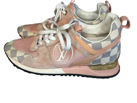 Louis Vuitton Pink Runaway Sneakers on Sale