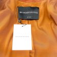 Brandon Maxwell Caramel Suede Double Layer Moto Jacket For Discount