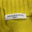 Amina Rubinacci Chartreuse Cashmere Knit Cardigan Sweater Cheap