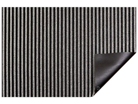 BRETON STRIPE UTILITY MAT IN TUXEDO For Sale