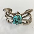 Sandcast Turquoise Nugget Bracelet Fashion