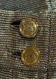 Chanel Gold Lamé Handbag Button Maxi Skirt Hot on Sale