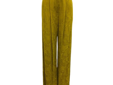 Momoni Oil Green 2023 Jacquard Pascal Pant Online