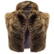 Edwards-Lowell of Beverly Hills Brown Cropped Sable Fur Vest Online