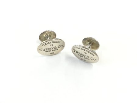 Tiffany & Co. Sterling Silver Cufflinks For Cheap