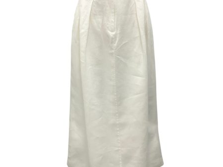 Jenni Kayne White Linen Maxi Skirt Sale