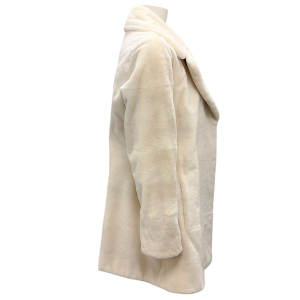 Michael Kors Collection Ivory Sheared Mink Fur Coat Sale