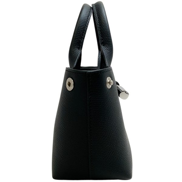 Longchamp Extra Small Black Leather Le Roseau Tote Sale