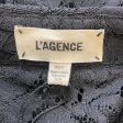 L Agence Black Kaiya Lace Shirtdress Fashion