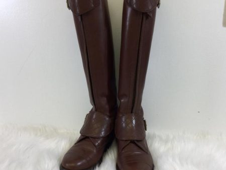 Chanel Leather Riding Boots. Size 36 Supply