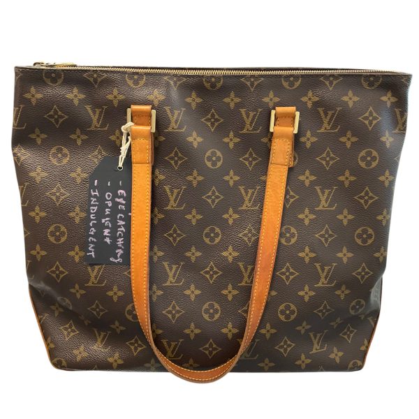 Louis Vuitton Monogram DBL Handle Tote Caba Mezzo Handbag on Sale