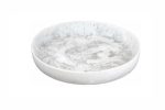 MEDIUM ROUND BOWL IN WHITE SWIRL For Sale