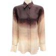 Altuzarra Ivory Colorscape Chika Dip-Dyed Silk Shirt Online Sale