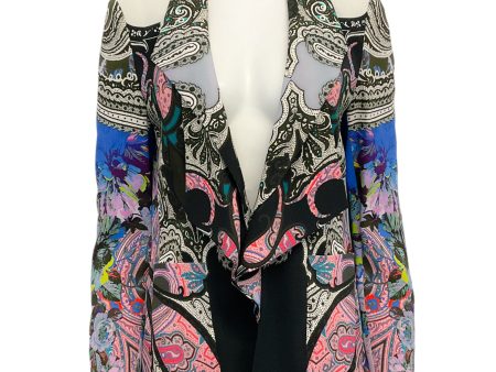 Etro Cobalt Multi Paisley Blazer Online now