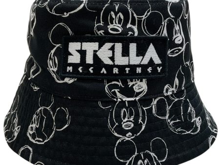 Stella McCartney Black   White Disney Fantasia Print Bucket Hat Online Sale