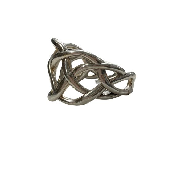 Sterling Silver Latice Cuff Hot on Sale