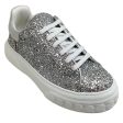 Casadei Silver Glitter Off Road Stargate Sneakers Sale