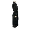 L Agence Black Kaiya Lace Shirtdress Fashion