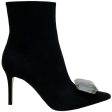 Gianvito Rossi Black Suede Jaipur Booties Online Hot Sale