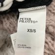 Peter Pilotto Beige   White   Black Wool Knit Poncho   Cape For Sale