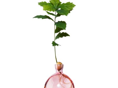 ACORN BUD VASE IN ROSE PINK Online Sale