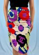 Chanel Spring 2000 Runway Printed Silk Skirt For Sale