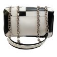 Calvin Klein 205W39NYC Black   White Billie Flap Bag Online