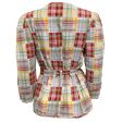 Cinq à Sept Multi Meadow Plaid Triss Jacket Supply